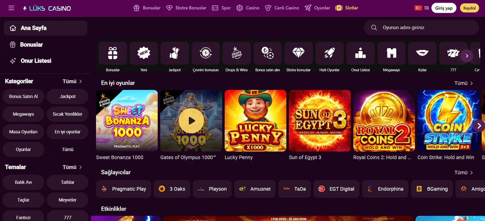 Luks Casino'da Hesaba Giriş Yöntemleri